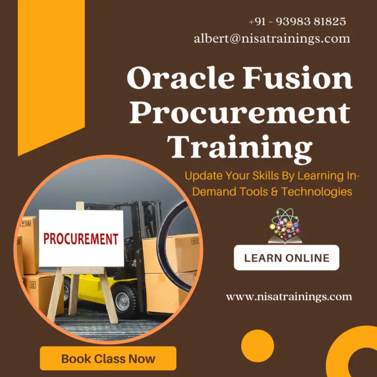 Oracle Fusion Procurement Training