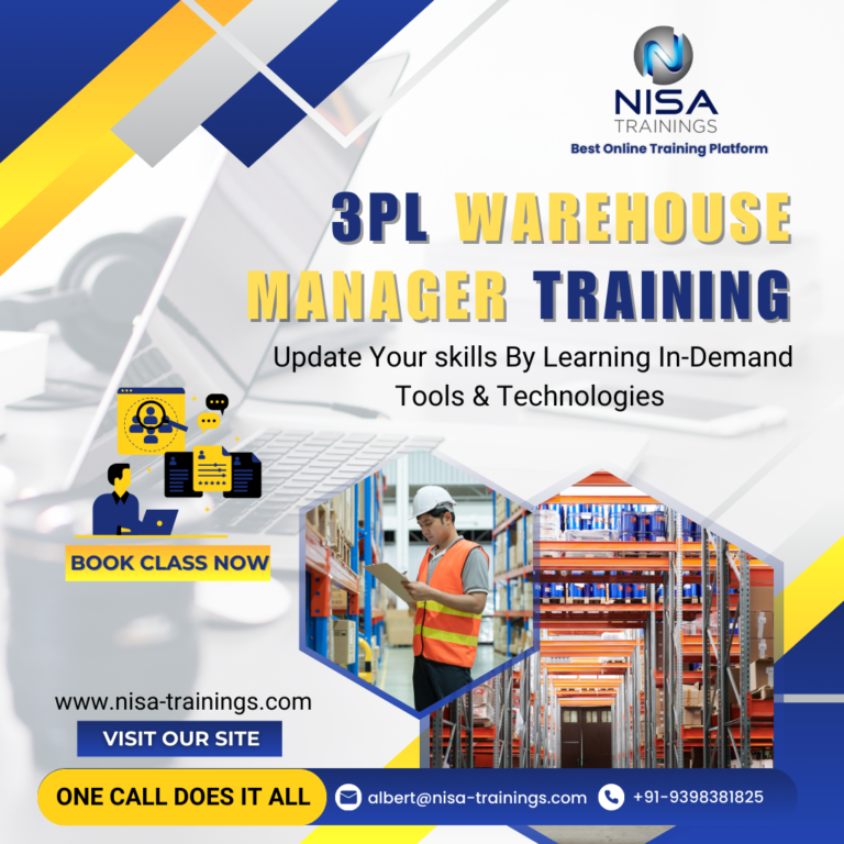 3PL Warehouse Manager Training