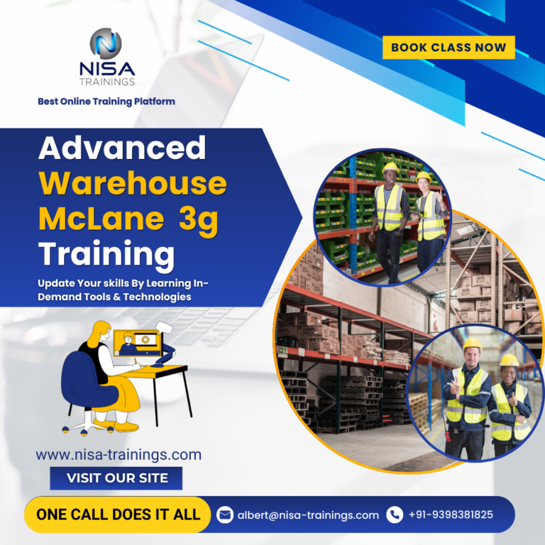 Advanced Warehouse McLane 3g Training