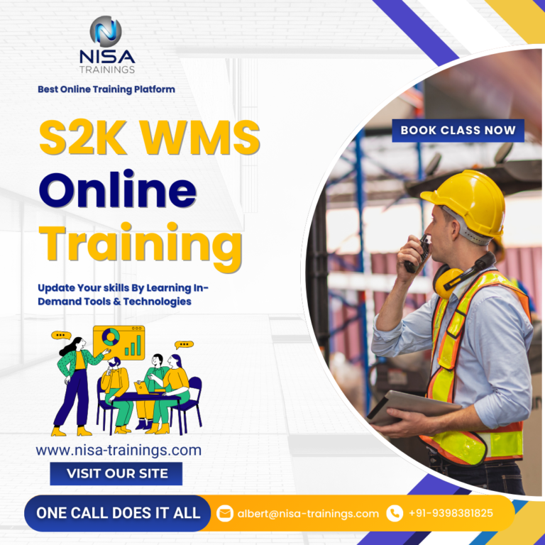 S2K WAREHOUSE MANAGEMENT Training