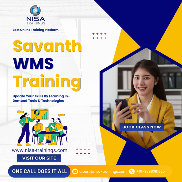 Savant WMS Online Training