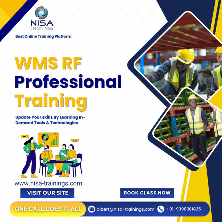 WMS RF PROFESSIONAL Training