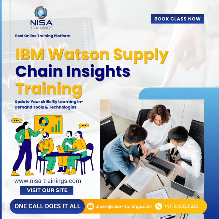 IBM Watson Supply Chain Insights Training