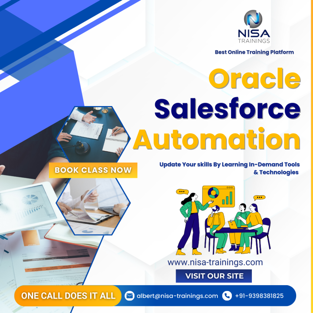 Oracle Sales Force Automation Training