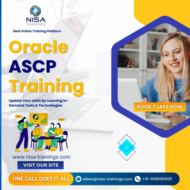 Oracle ASCP Training