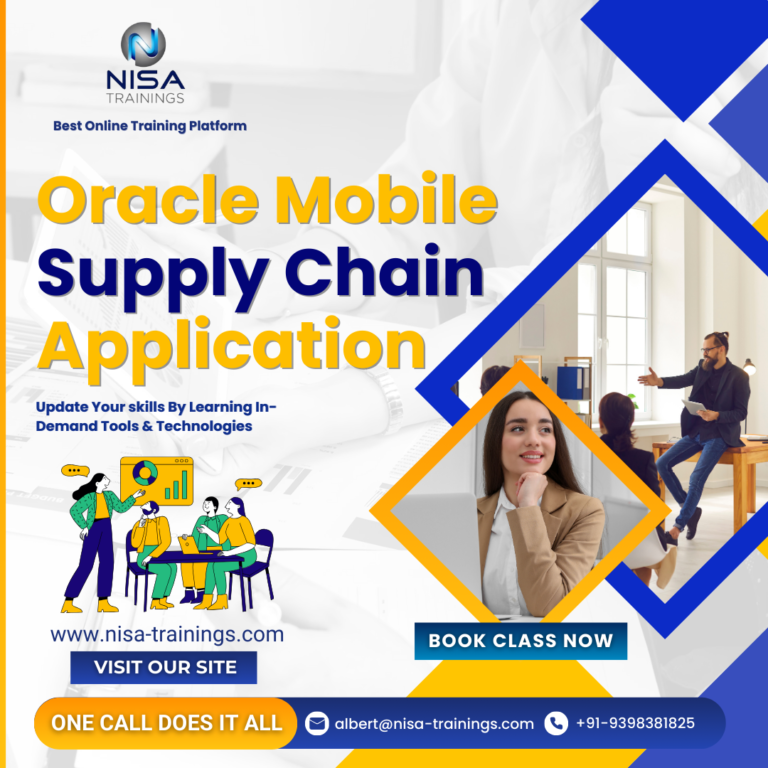 Oracle Mobile Supply Chain Application Training